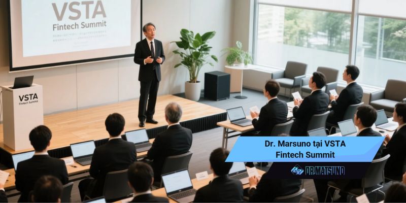 Dr. Marsuno tại VSTA Fintech Summit