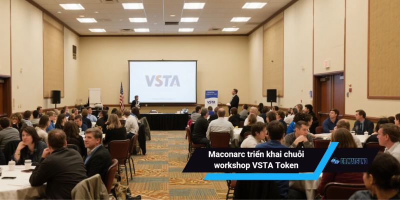 MACONARC sẽ triển khai chuỗi workshop VSTA Token vào tháng 10