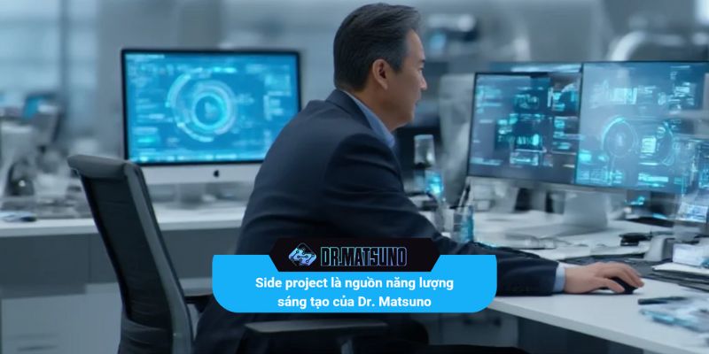 Side project chính là nguồn năng lượng sáng tạo của Dr. Matsuno